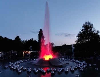 Singing Fountain of Marianske Lazne