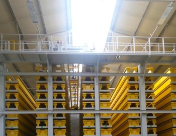 Control of automated storing for iron bars storage - Ironworks plant Podbrezova, Slovak Republic