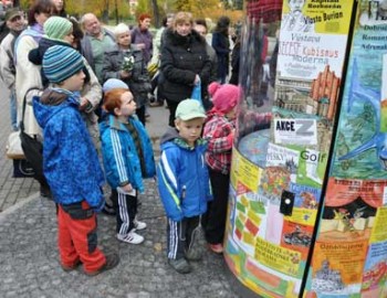 Orloj a dioráma Poděbrady
