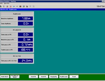 Control of the central heating system for the city of Martin, Slovakia