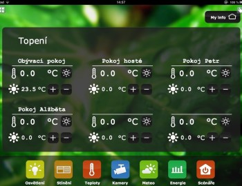 Control system of standardized family house Ecomodula - France