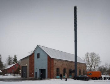 Boiler House for biomass combustion in Kohila, Estonia