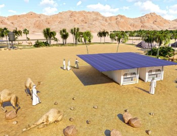 Tecomat Foxtrot controls S.A.W.E.R.,  equipment which can produce water from the air