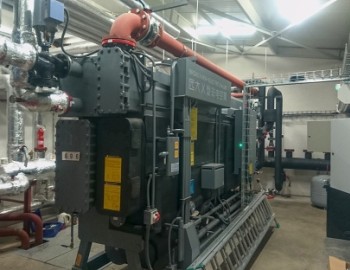 Integration of heating and cooling systems in production halls Flídr, s.r.o.