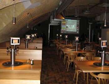 Control system of self-service beer pubs