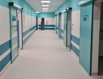 Control and monitoring of the lighting of the operating rooms in the České Budějovice Hospital