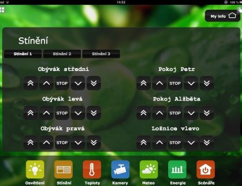 Control system of standardized family house Ecomodula - France