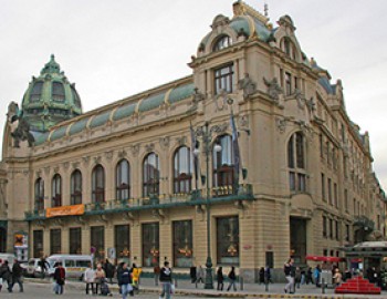 Lighting control system of the French restaurant in the Municipal House, Prague
