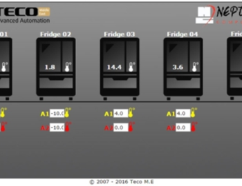 Temperature monitoring in refrigeration appliances at Al Dar Sweets - United Arab Emirates