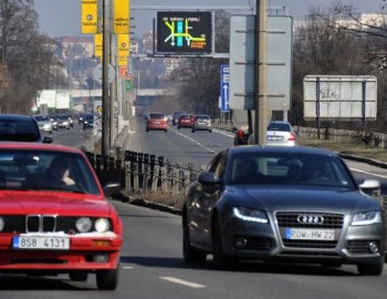 Traffic information providing in Prague, Czech Republic