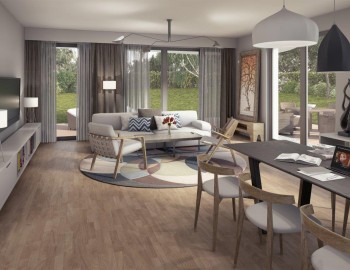 Apartment control systems at SKY Barrandov, a luxurious residence in Prague - Czech Republic