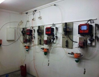 Remote data transfer, monitoring and public pool technology measurement in City Pool Riviera in Brno city, Czech Republic