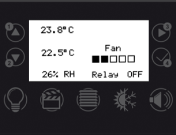 Technologies control in a luxury villa in Abu Dhabi