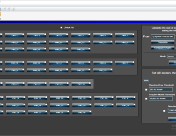 Monitoring of electricity meters in the Massa Plaza shopping center, Damascus