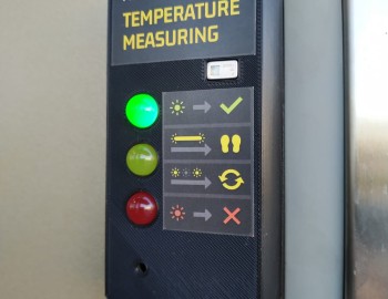 Automated thermo gatekeeper AgeVolt with central unit Teco inside