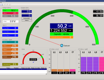Fotovoltaické elektrárny Kuřívody a Falcon Mimoň