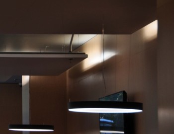 Control of lighting in Kavarna Stesti (Happiness Cafe) – Prague, Czech Republic