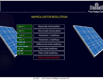 Control of hot water making - Imregi Brothers Restaurant - Cegled, Hungary