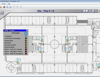 Control of automated doors and access system in bank Sede do Banco de Moçambique – Maputo, Mozambique