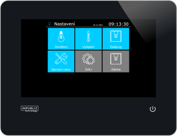 Control and monitoring of the lighting of the operating rooms in the České Budějovice Hospital