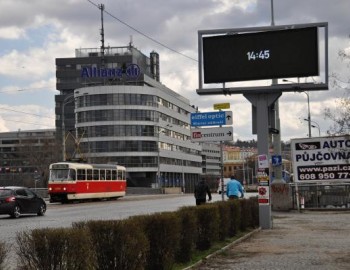 Traffic information providing in Prague, Czech Republic