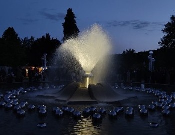 Singing Fountain of Marianske Lazne