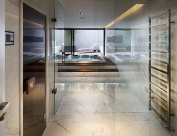 Control of a luxurious residence at the Pruhonice district in Prague, Czech Republic