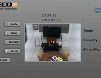 Showroom with Tecomat Foxtrot control system in Dubai