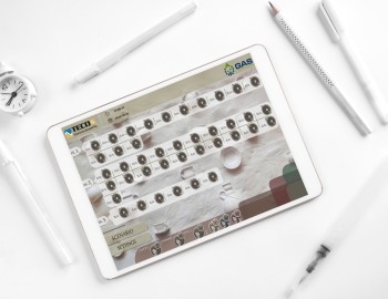 Control of lighting in a luxury restaurant in Kuwait