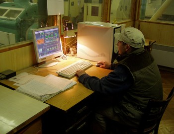 Control system of automatic mill technology for Unimills Mill, Pardubice