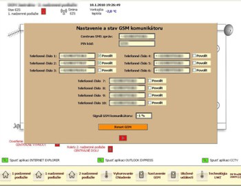 Control system of a luxury family house in Bratislava, Slovakia