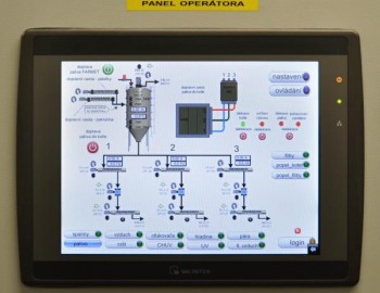 Control system of combustion power plant steam boiler - Kolin, Czech Republic