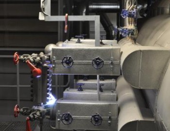 Control system of combustion power plant steam boiler - Kolin, Czech Republic