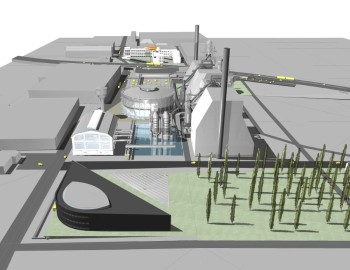 Complete light control system in Museum World of Technique in Ostrava, Czech Republic