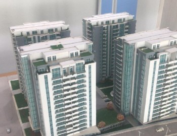 Control of lighting and blinds in a block of residential high-rise buildings, Iraq