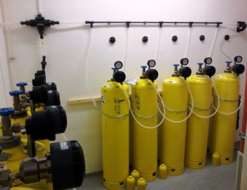 Remote data transfer, monitoring and public pool technology measurement in City Pool Riviera in Brno city, Czech Republic