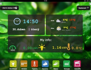 Control system of standardized family house Ecomodula - France
