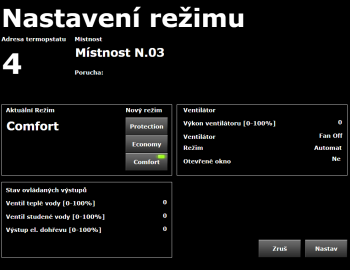 Control system of Ministry of Industry and Trade building - Prague, Czech Republic