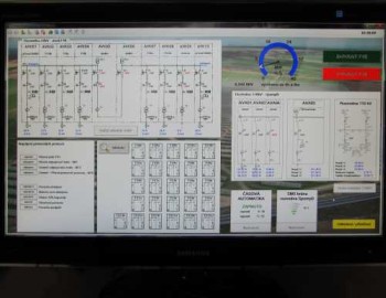 Control of energy production processes at the Veprek Solar Park, Czech Republic