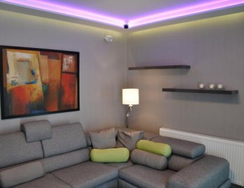 Control system of smart flat in developer project Zbuzany - Prague, Czech Republic