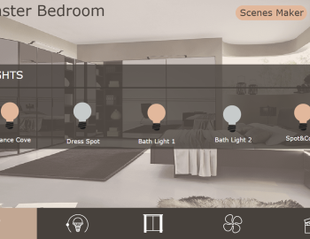 Technologies control in a luxury villa in Abu Dhabi
