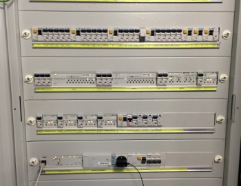 Control of technologies in family house - Warsaw, Poland