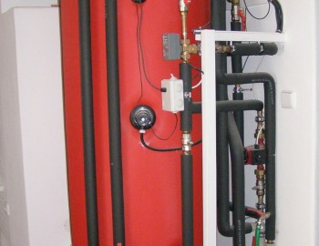 Control system and visualization of the family house in Trti