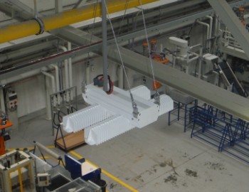 Control of lighting in manufacturing hall - Levice, Slovakia