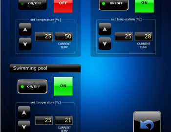 Řízení systému vytápění rodinného domu a integrace se systémem Lutron - Düsseldorf, Německo