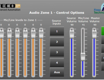 Showroom with Tecomat Foxtrot control system in Dubai