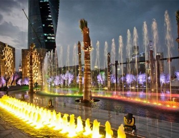 Lighting control in Al-Shaheed Park, Kuwait