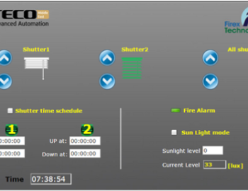 Showroom with Tecomat Foxtrot control system in Dubai