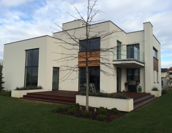 Control of technologies in family house - Warsaw, Poland