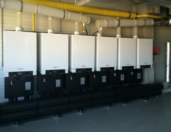 HVAC control system for a new manufacturing hall of company Visteon-Autopal, Czech Republic